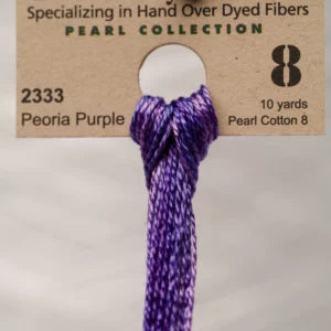 Peoria Purple - Weeks Dye Works Pearl Cotton #P8-2333