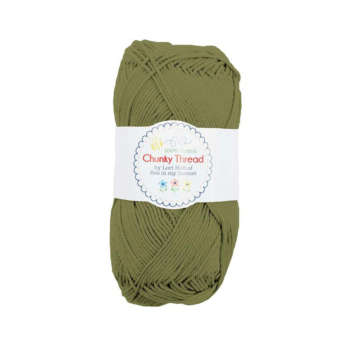 Lori Holt Chunky Thread - Garden Green
