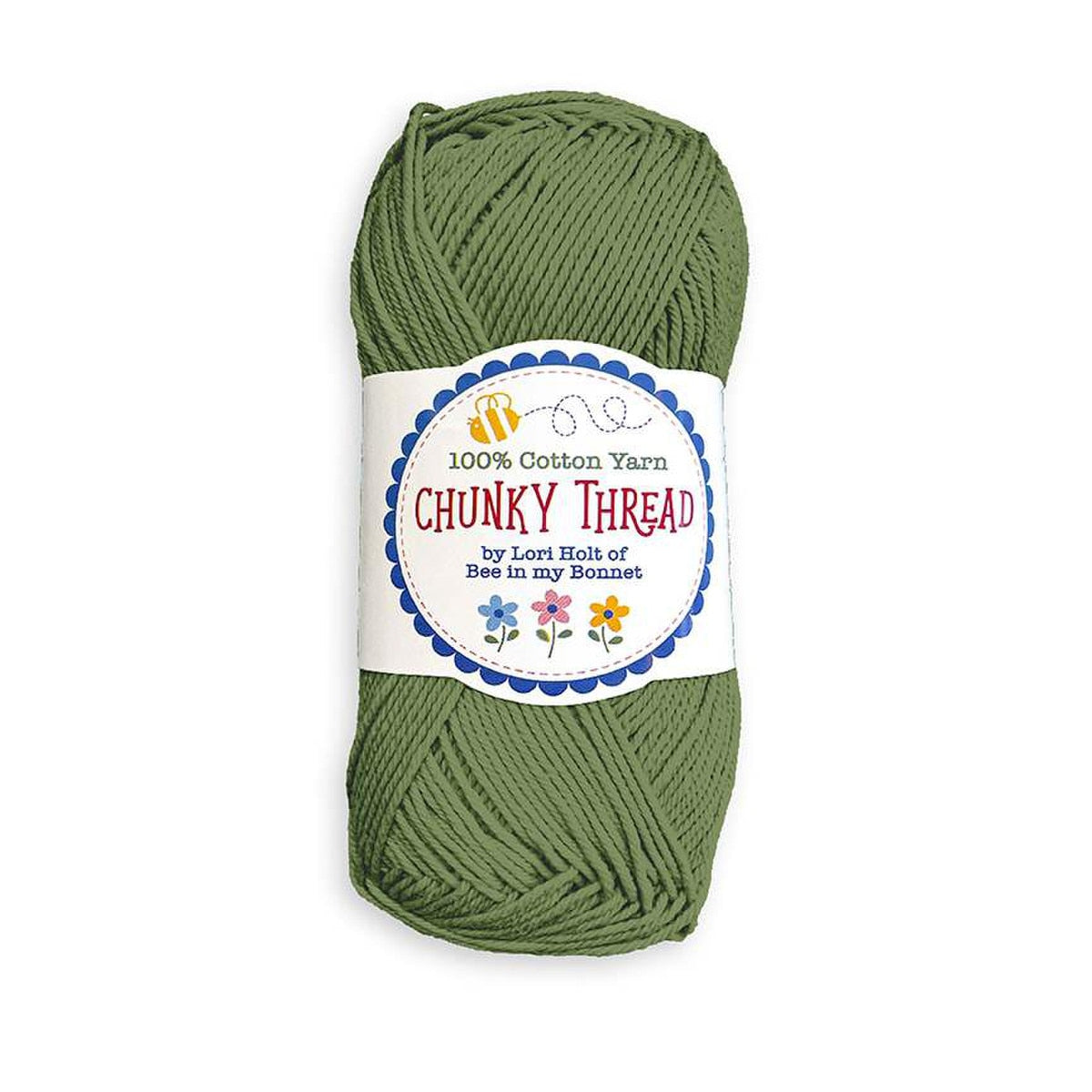 Lori Holt Chunky Thread - Tarragon