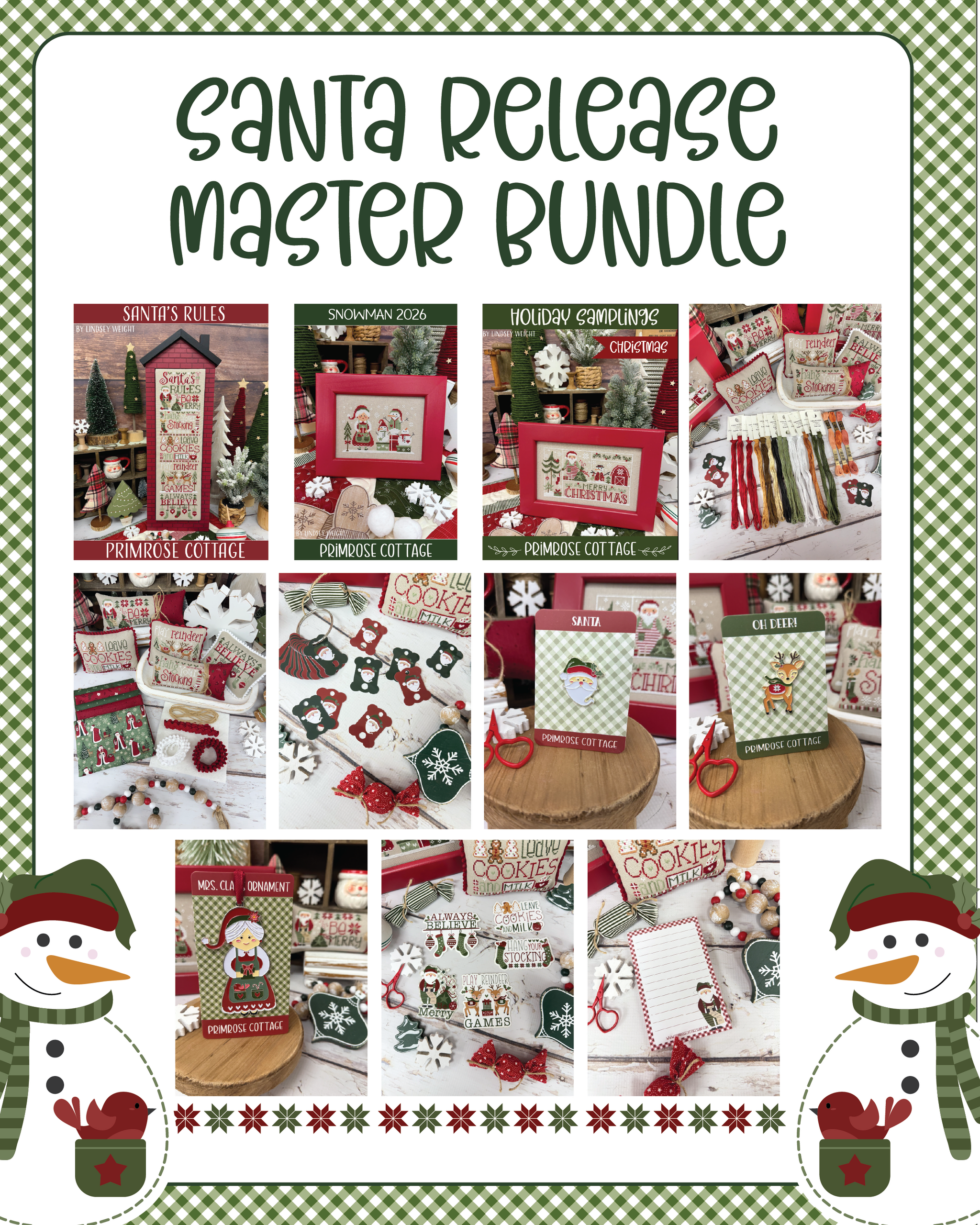 Santa Release 2026 Master Bundle - 11 Items by Primrose Cottage