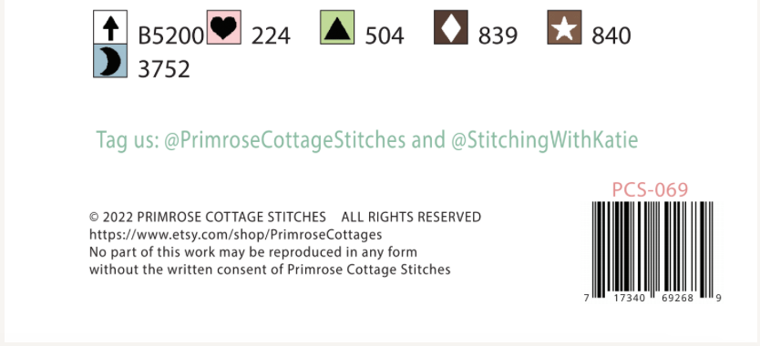 Home Tweet Home Cross Stitch by Katie Rogers of Primrose Cottage Stitches - PDF Pattern