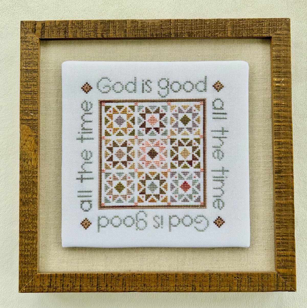 God is Good Cross Stitch by Sweet Wing Studio - Paper Pattern