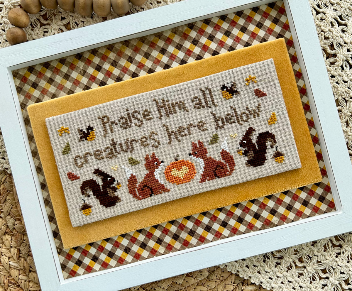 Autumn Doxology Cross Stitch by Sweet Wing Studio - Paper Pattern