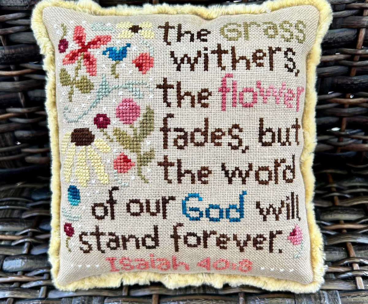 The Flower Fades Cross Stitch by Sweet Wing Studio - Paper Pattern