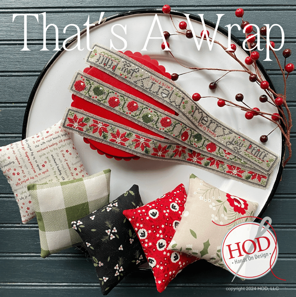 That&#39;s A Wrap by Hands on Design Cross Stitch - Paper Pattern **Pre-Order**