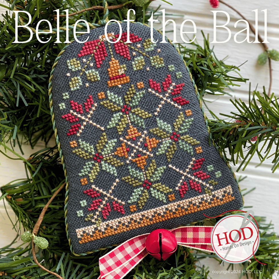 Belle of the Ball by Hands on Design Cross Stitch - Paper Pattern **Pre-Order**