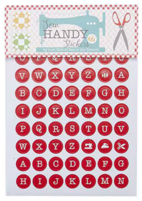 Lori Holt Sew Handy Stickers - Lori Holt of Bee in my Bonnet Co.