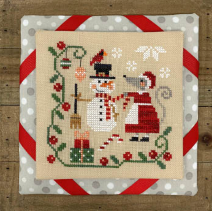 Mouse&#39;s Christmas Decorating by Tiny Modernist - Paper Pattern