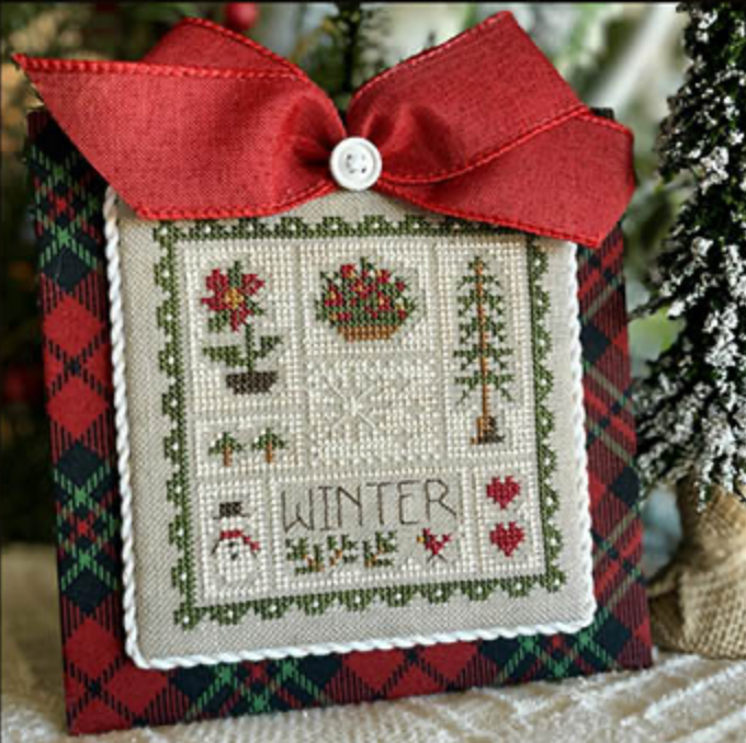 Bits and Pieces of Winter by Little House Needleworks - Paper Pattern
