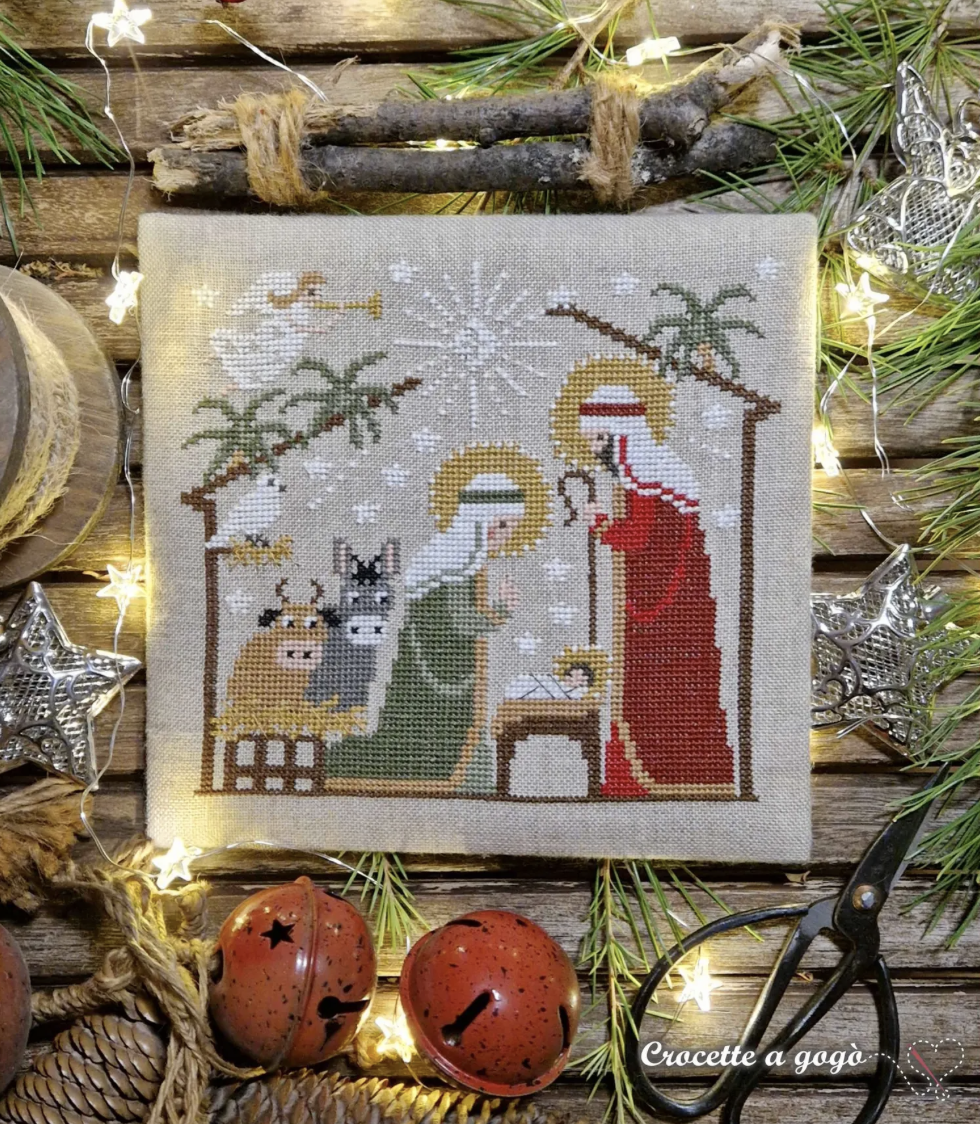 Nativity Collection 3 - Cross Stitch by Crocette A Gogo - PAPER Pattern