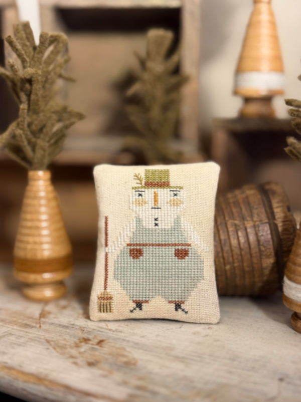 Mr Frost Cross Stitch by Notforgotten Farm - Paper Pattern