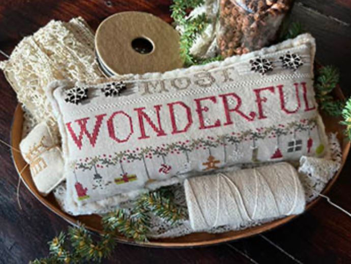 Most Wonderful Cross Stitch by Shakespeare&#39;s Peddler - Paper Pattern