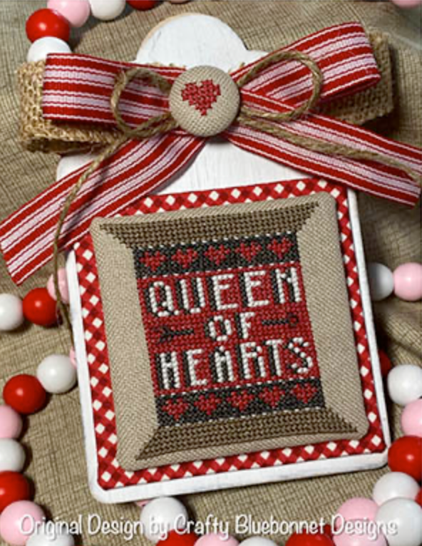 Queen of Hearts by Crafty Bluebonnet Designs - PAPER Pattern