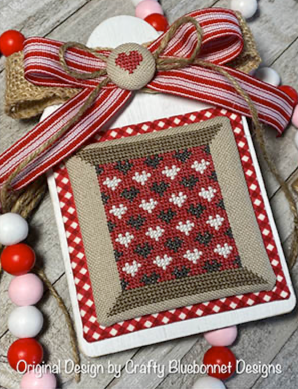 All Hearts Spool by Crafty Bluebonnet Designs - PAPER Pattern