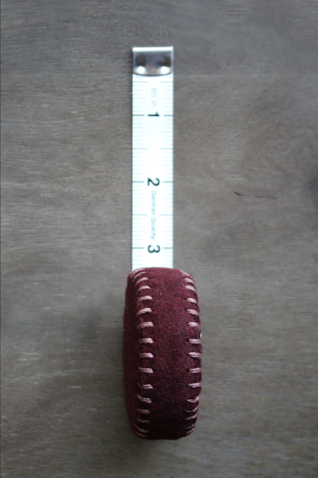 Hand-Stitched Woolen Tape Measures