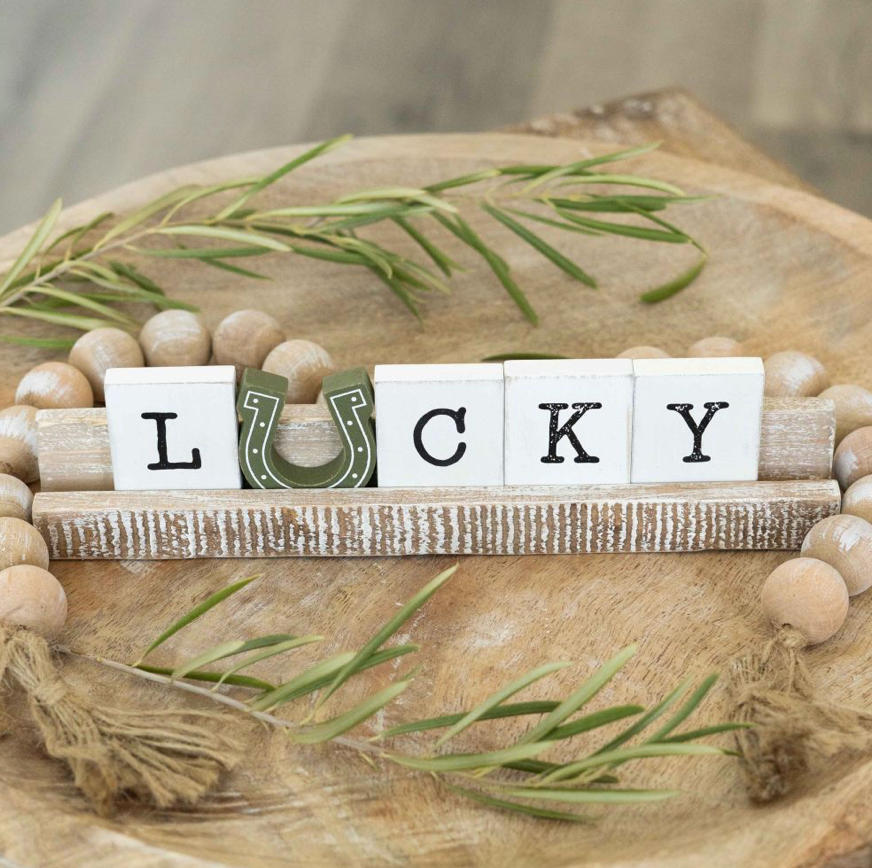 Lucky |  Lucky In Love Vol. 3 | 10x2x1 Wood ledgie kit   20166