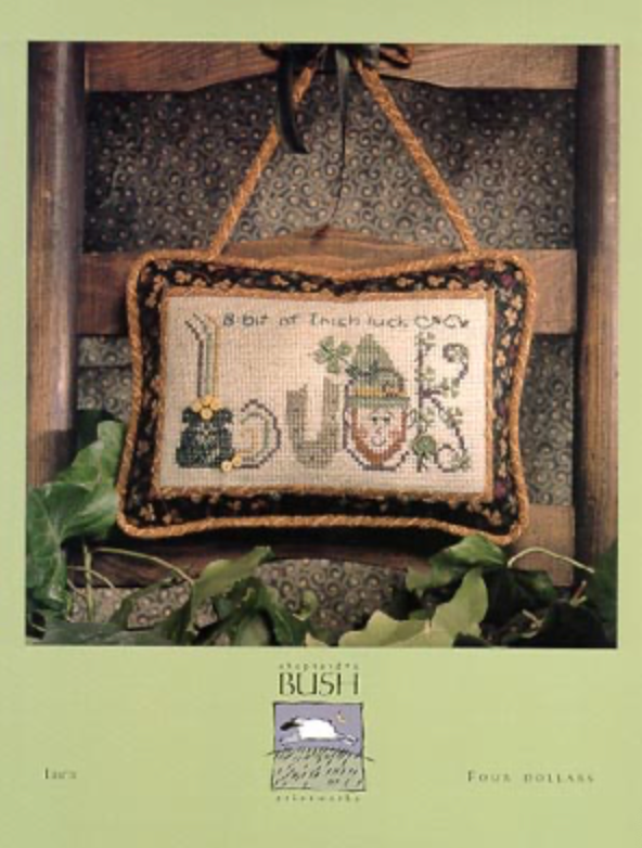 Luck cross stitch by Shepherd&#39;s Bush - PAPER Pattern