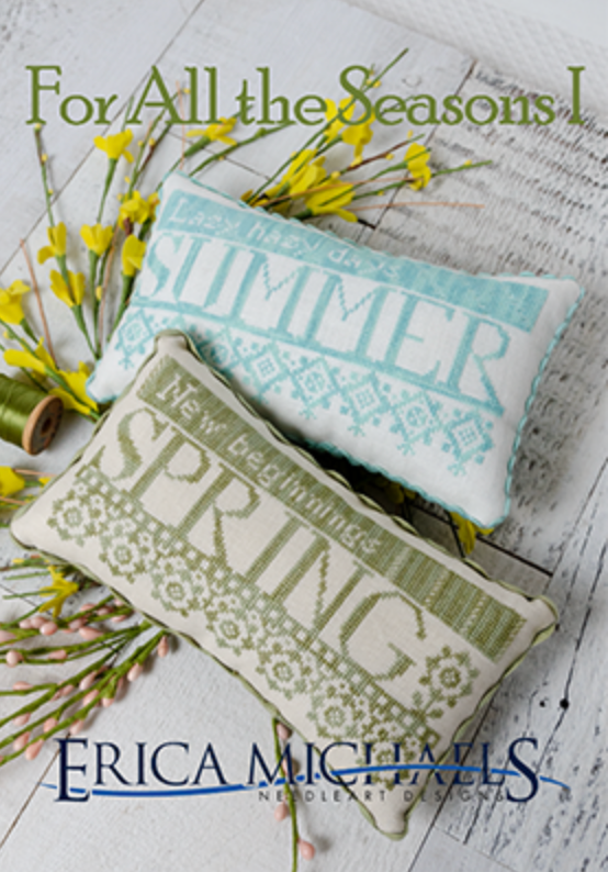 For All The Seasons 1 Cross Stitch by Erica Michaels - Paper Pattern