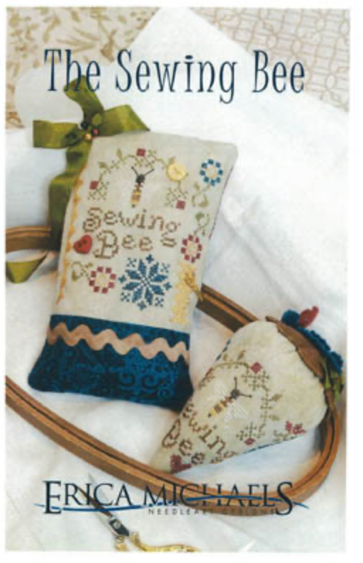 Sewing Bee Cross Stitch by Erica Michaels - Paper Pattern