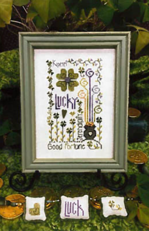 Lucky Notes cross stitch by Shepherd&#39;s Bush - PAPER Pattern