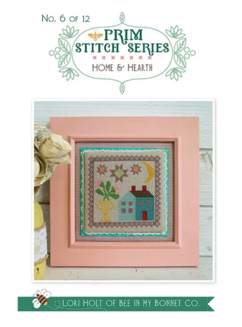Prim Stitch Series Home &amp; Hearth No. 6 of 12 by Lori Holt of Bee in my Bonnet - PAPER Pattern