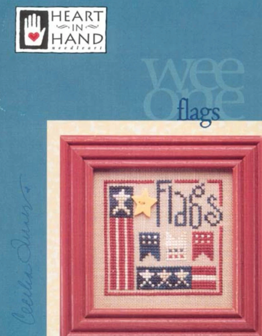 Wee One Flags by Heart in Hand - PAPER Pattern