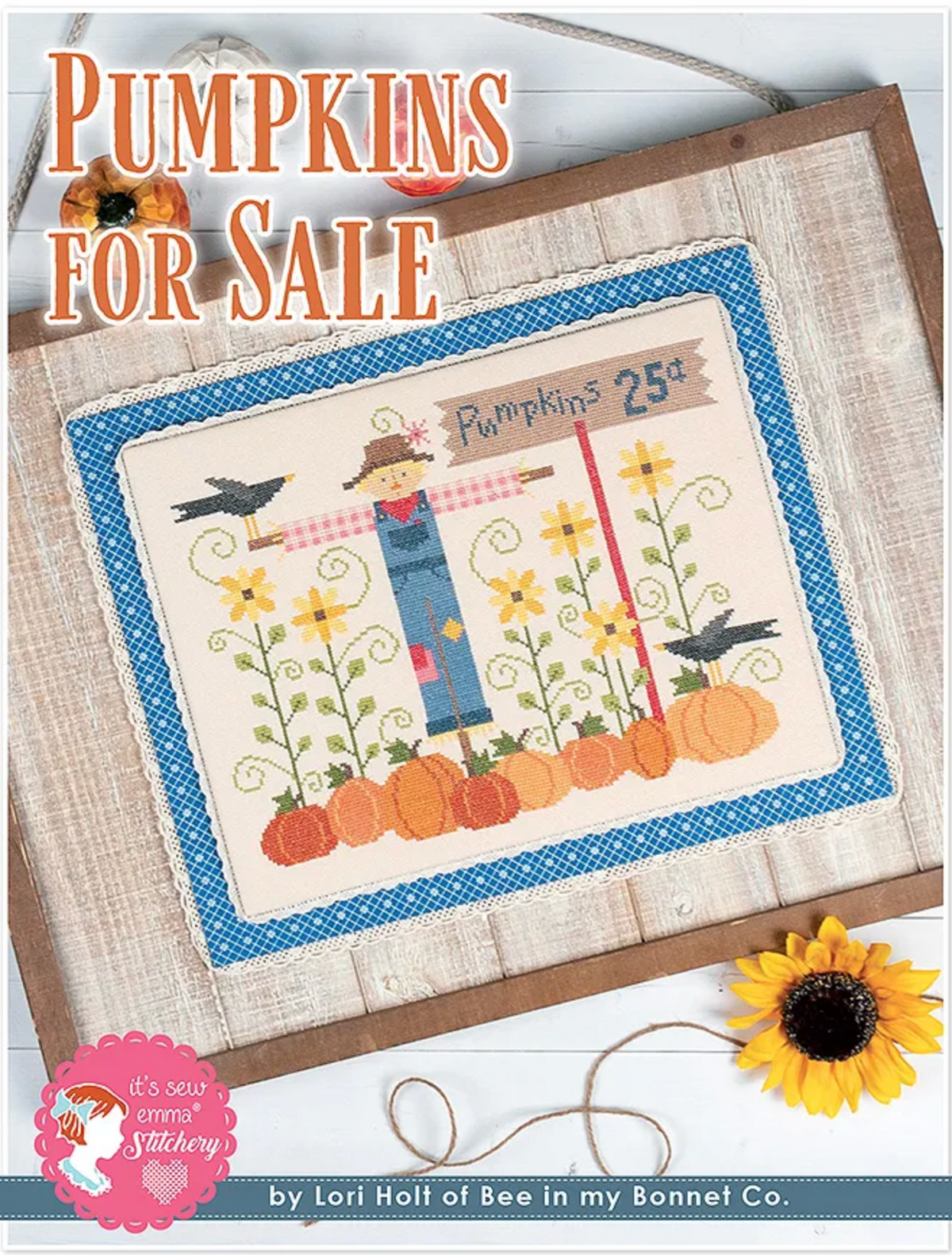 Pumpkins for Sale by Lori Holt of Bee in my Bonnet - PAPER Pattern