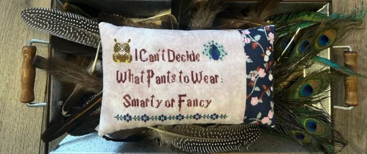 Pre-Order - Pants Cross Stitch by Rebel Stitcher Designs - Paper Pattern