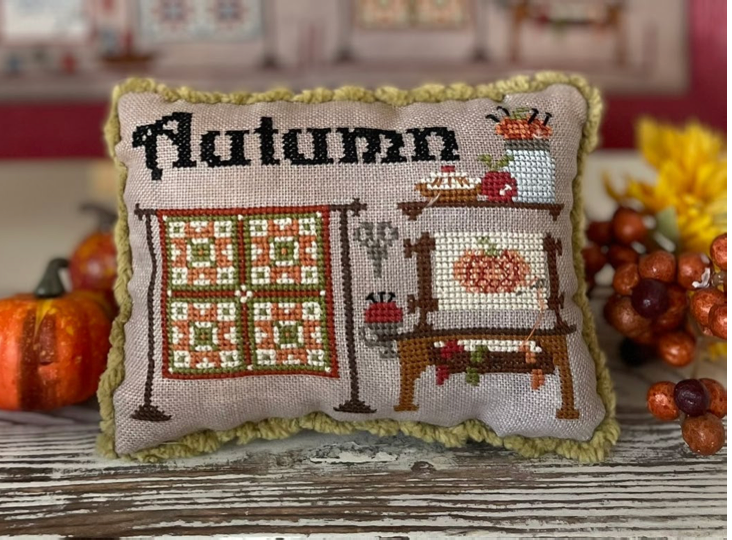 Pre-Order - Needle &amp; Thread Seasons Pillows: Autumn by Mani di Donna - Paper Pattern