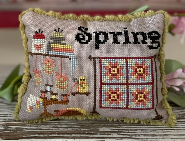 Pre-Order - Needle &amp; Thread Seasons Pillows: Spring by Mani di Donna - Paper Pattern