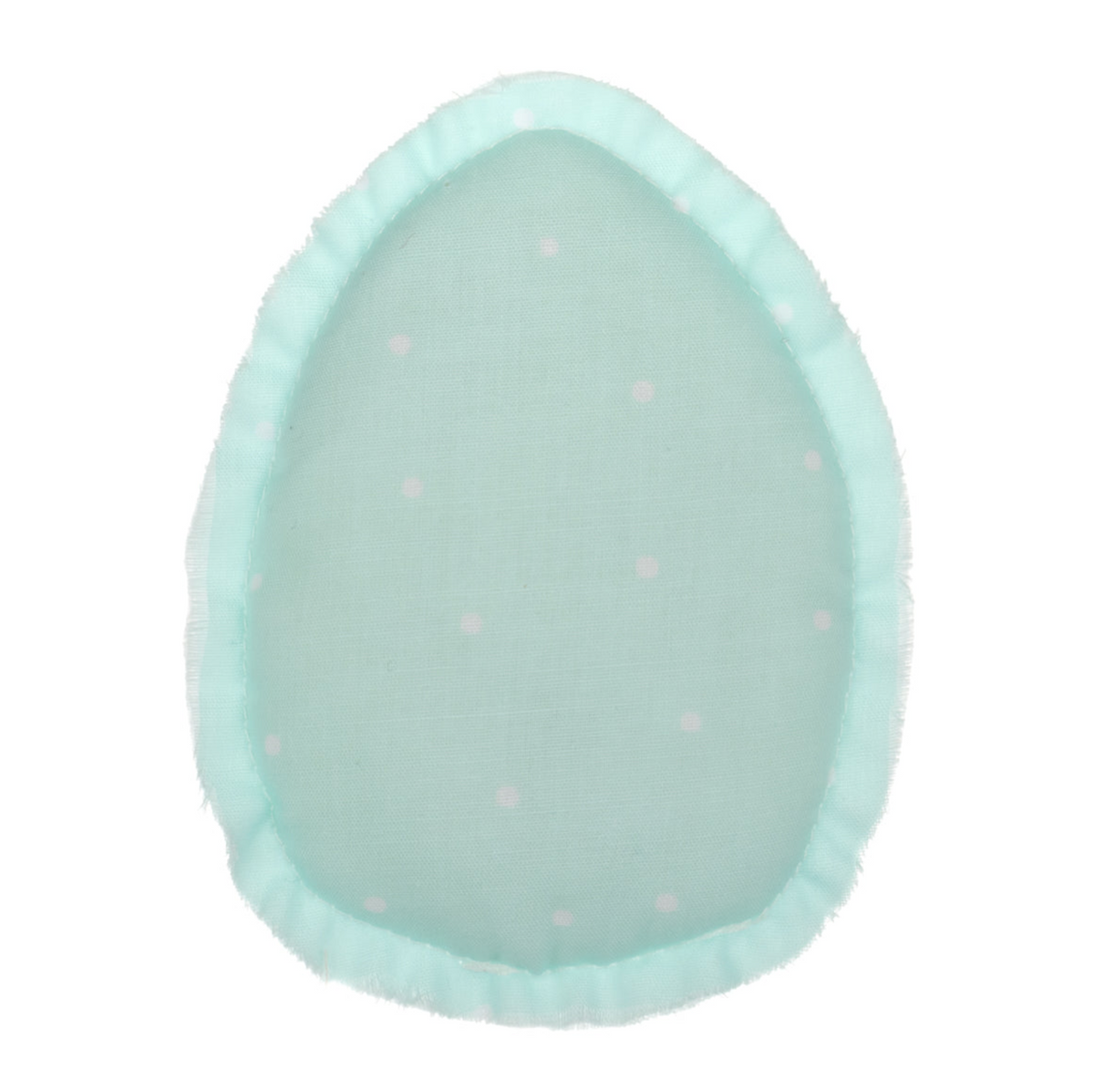 Blue Polka-Dot Fabric Egg | Collins Painting &amp; Design | CF-2610