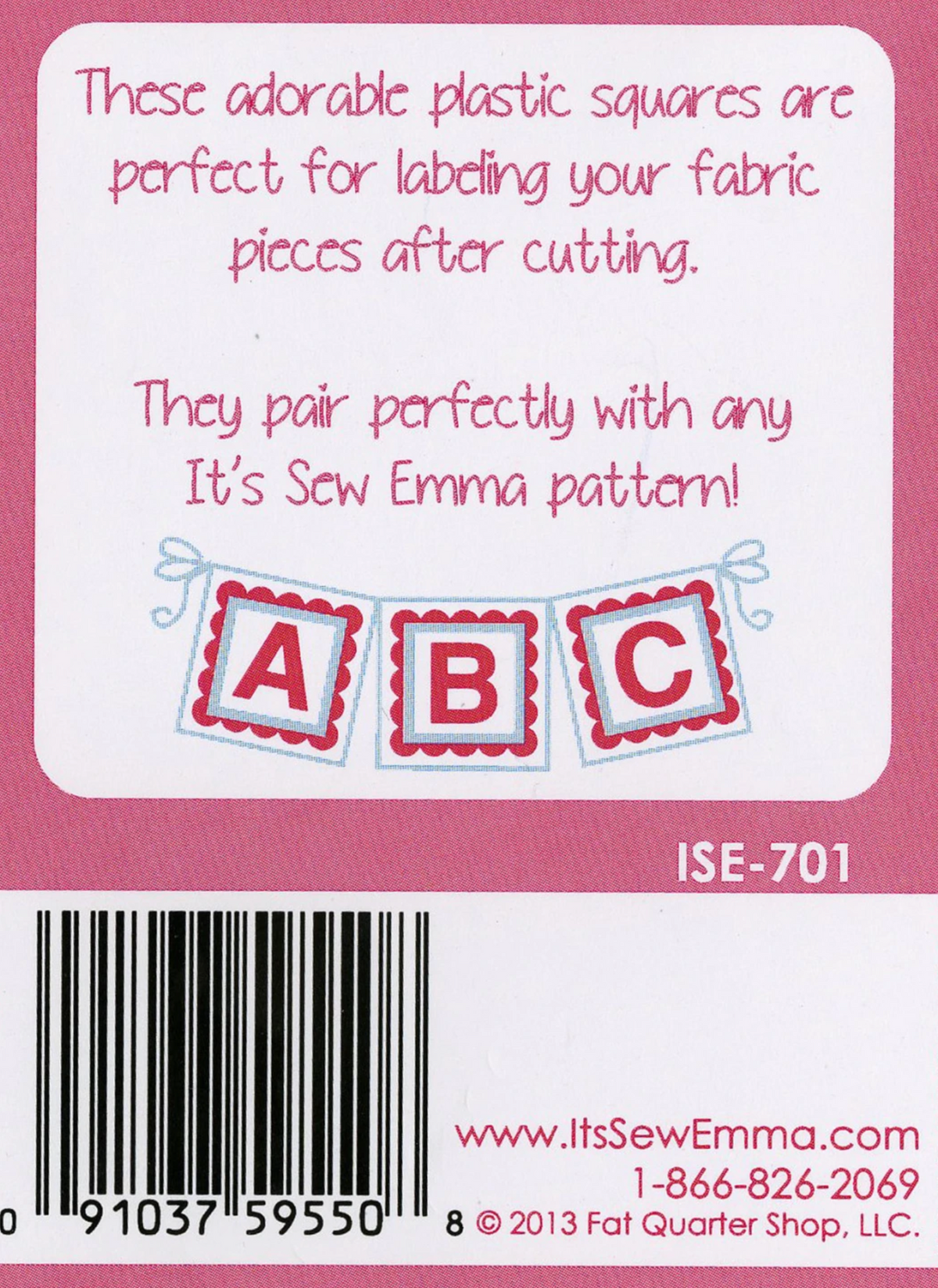 Pink Alphabitties by It&#39;s Sew Emma