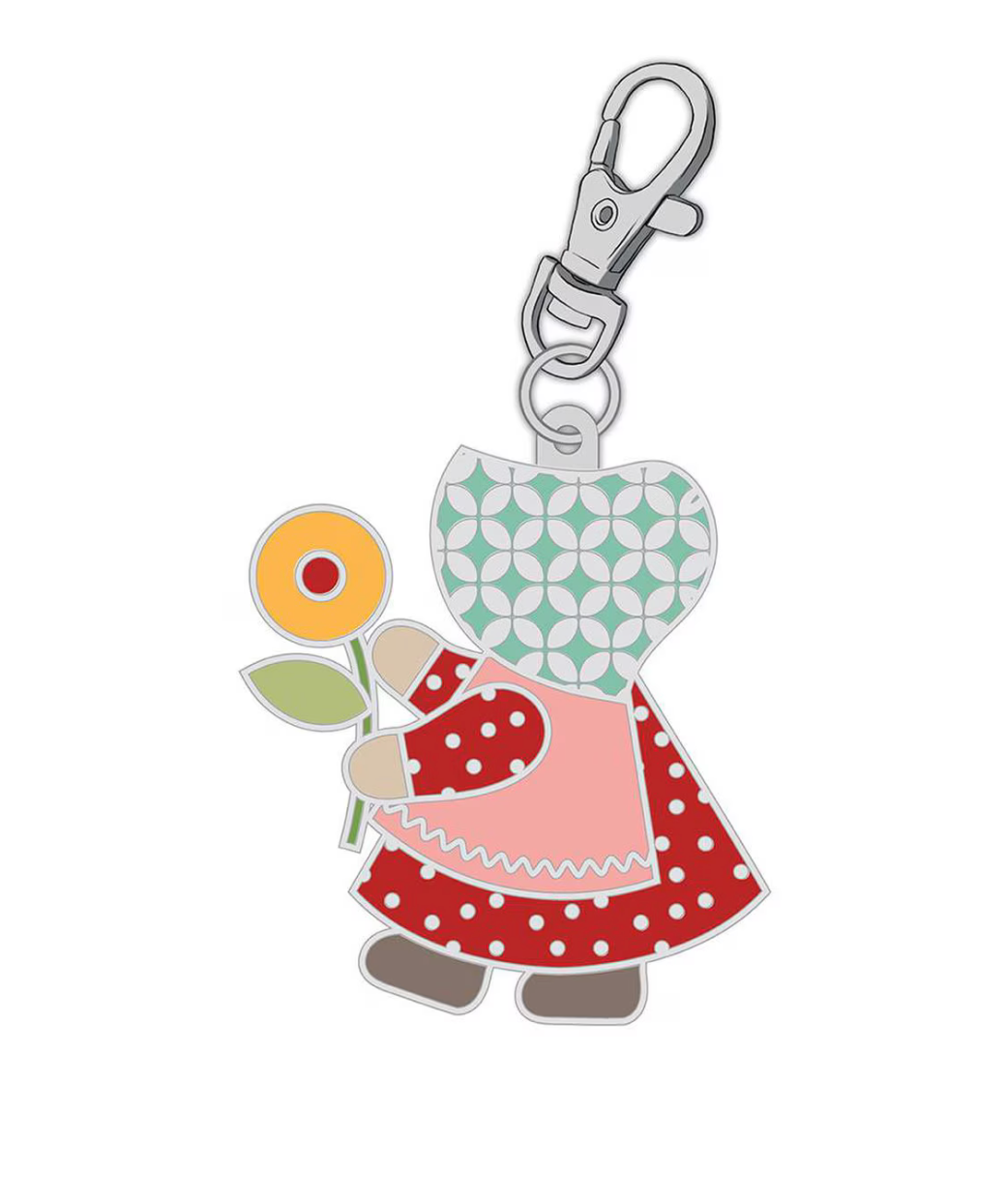 Lori Holt Enamel Happy Charm™ Sunbonnet Sue