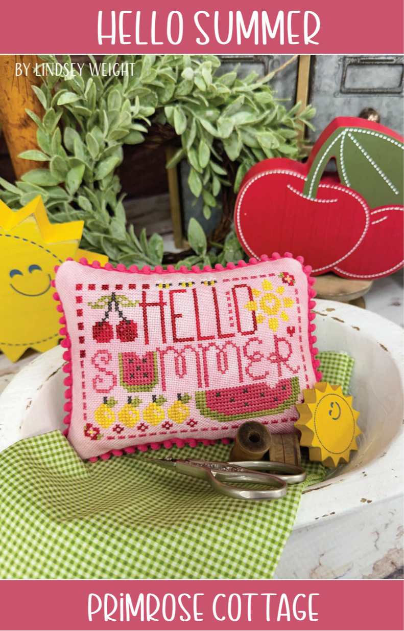 Hello Summer by Lindsey Weight of Primrose Cottage - PDF Pattern