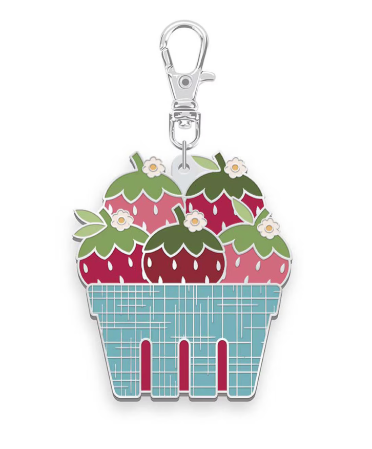 Lori Holt Farmer's Daughter Enamel Happy Charm™ Berry Basket