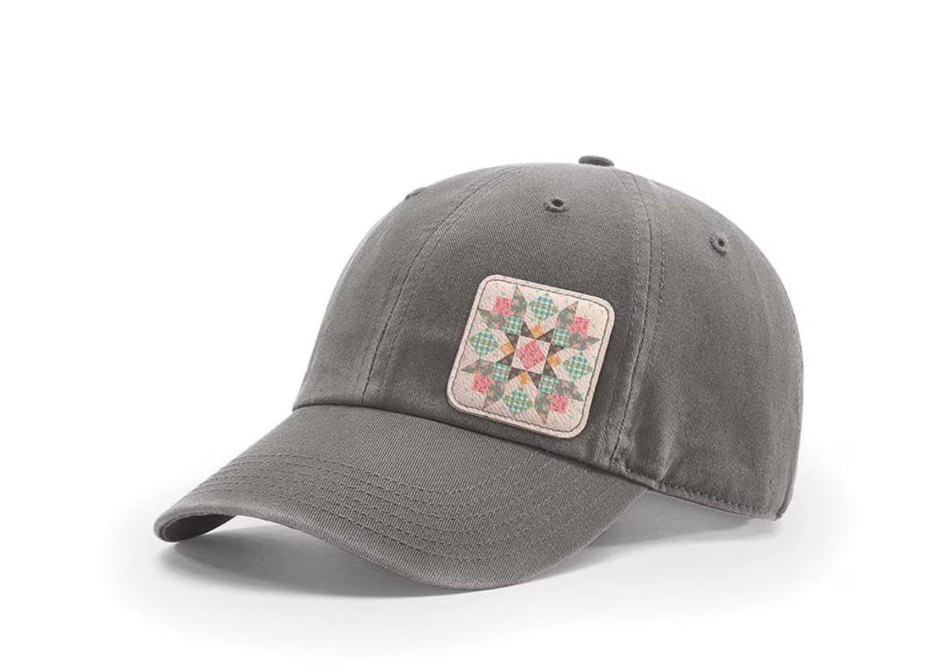 Lori Holt Farmer's Daughter Leather Patch Baseball Hat