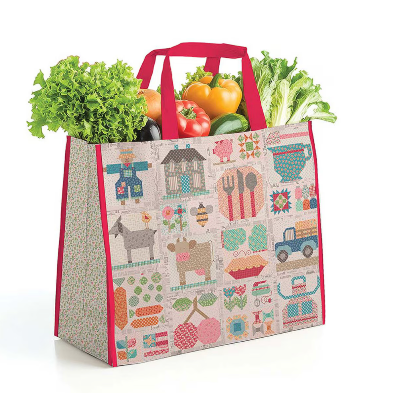 Lori Holt Farmer's Daughter Vinyl Tote