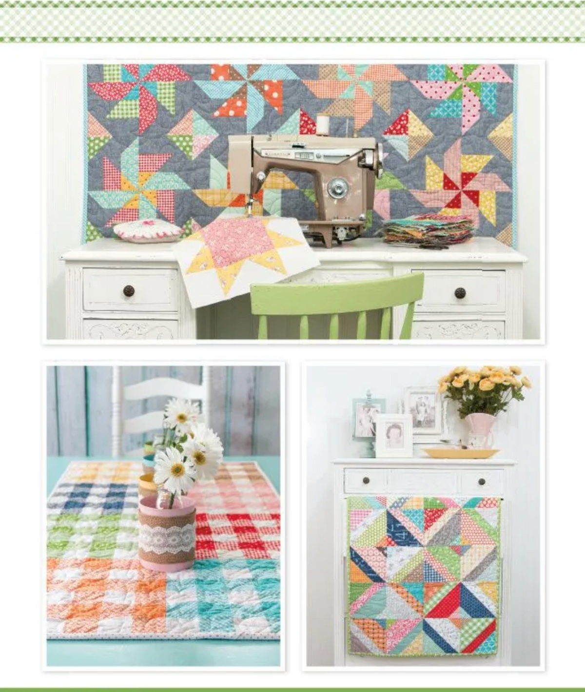 Farm Girl Vintage Quilt Book Lori Holt of Bee in my Bonnet Co.