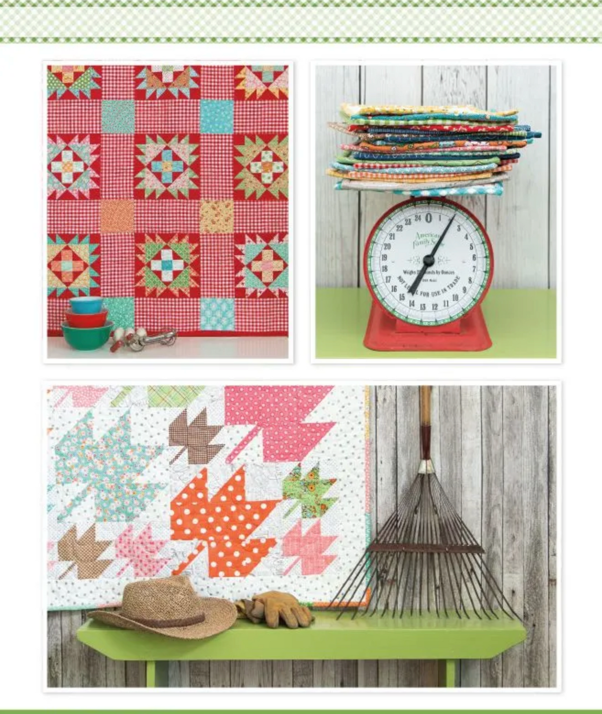 Farm Girl Vintage Quilt Book Lori Holt of Bee in my Bonnet Co.