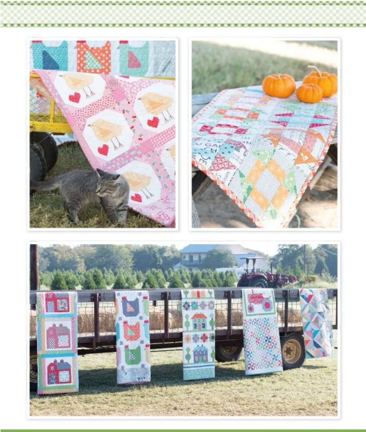 Farm Girl Vintage Quilt Book Lori Holt of Bee in my Bonnet Co.