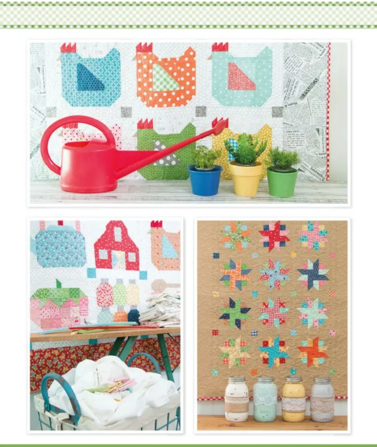 Farm Girl Vintage Quilt Book Lori Holt of Bee in my Bonnet Co.