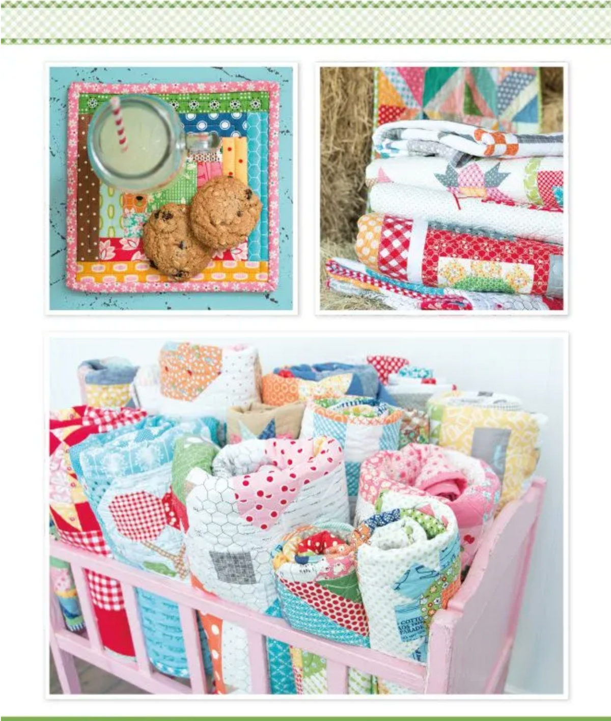 Farm Girl Vintage Quilt Book Lori Holt of Bee in my Bonnet Co.