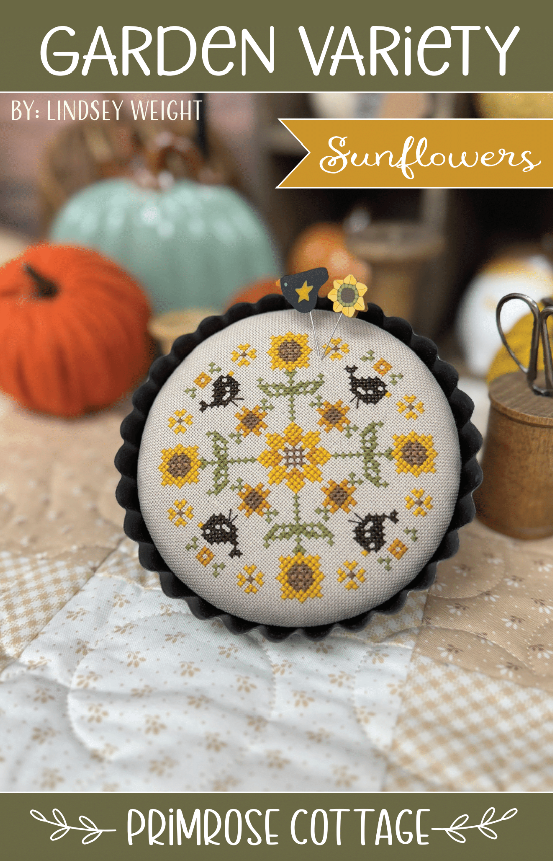 Autumn Pattern Pack: Bundle of 7 Releases- Garden Variety Autumn: Apple, Corn, Pumpkin, Sunflower, Seasonal Samplings: Autumn, Autumn Ewe, &amp; Plentiful Harvest