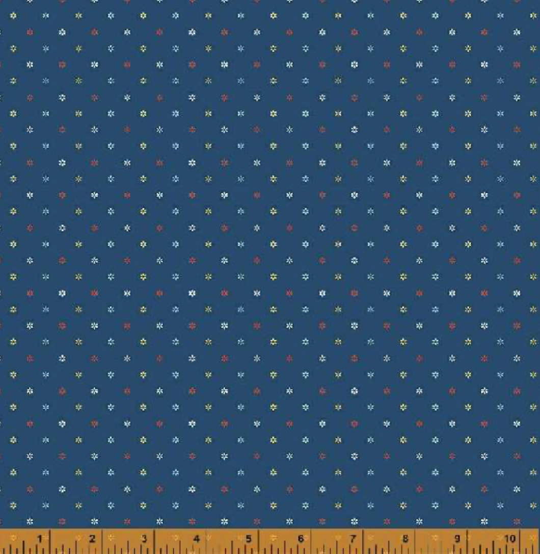 Forget-Me-Not | 53014-4 | Bud Dot - Navy