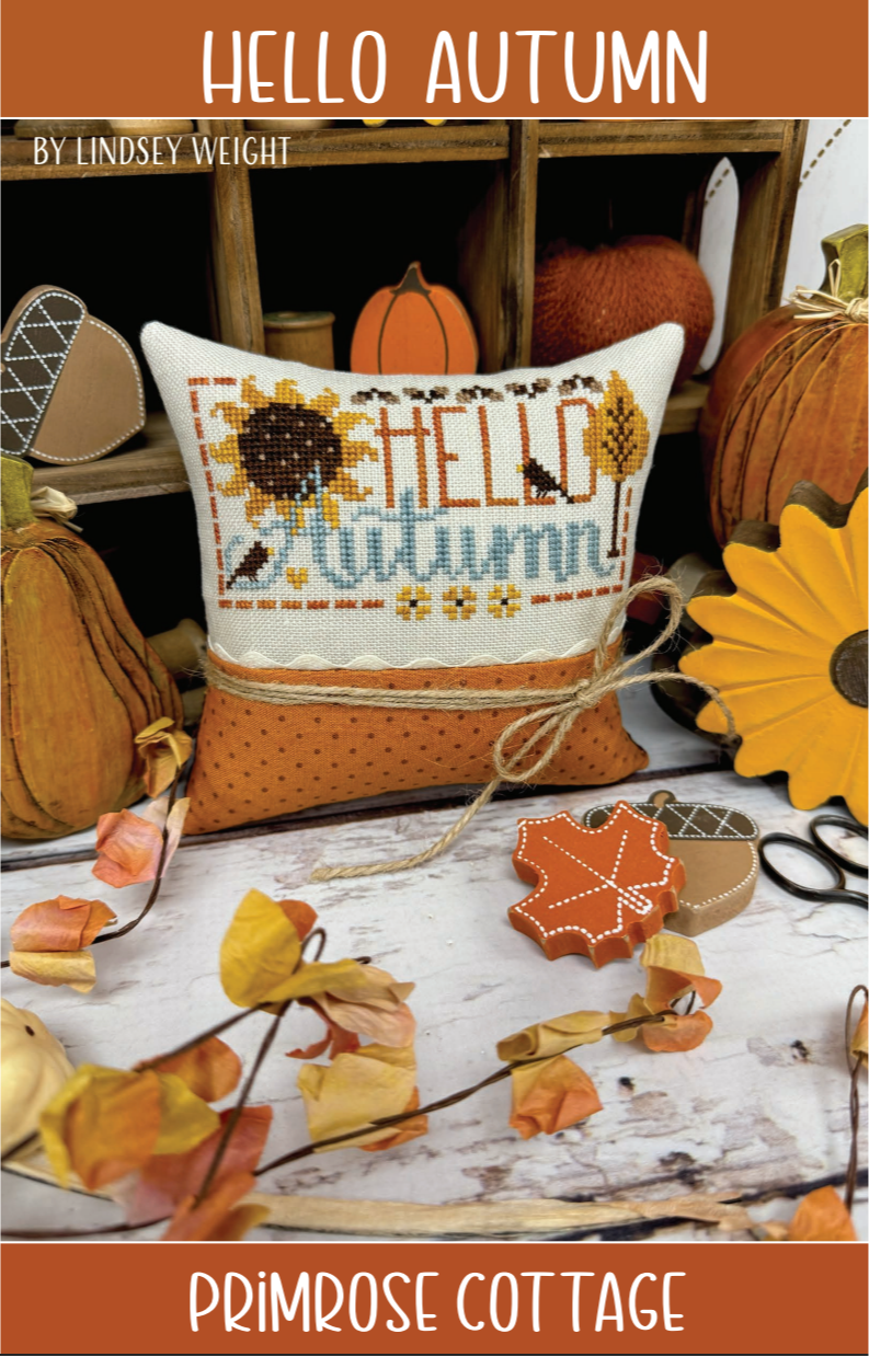 Hello Autumn by Lindsey Weight of Primrose Cottage - PDF Pattern