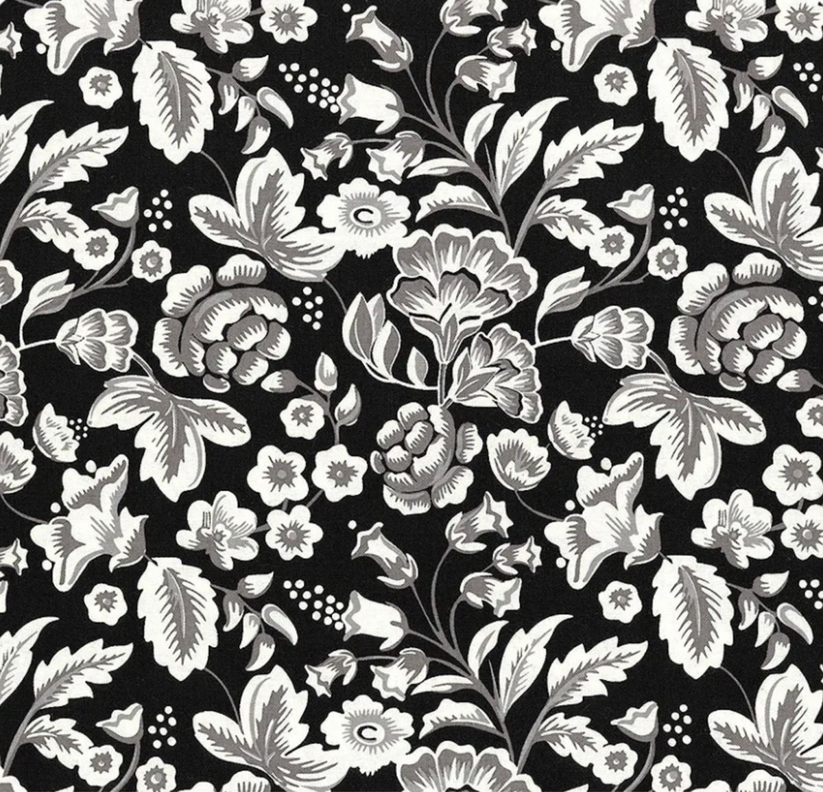 Midnight Meadow | C15320 | Main - Black