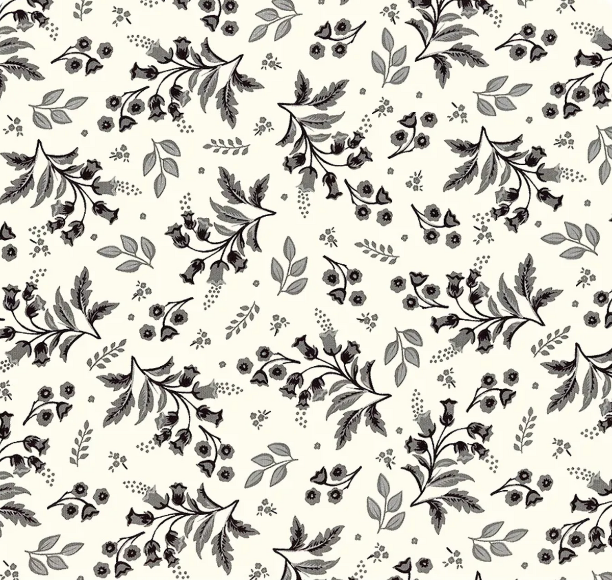 Midnight Meadow | C15321 | Stems - Cream