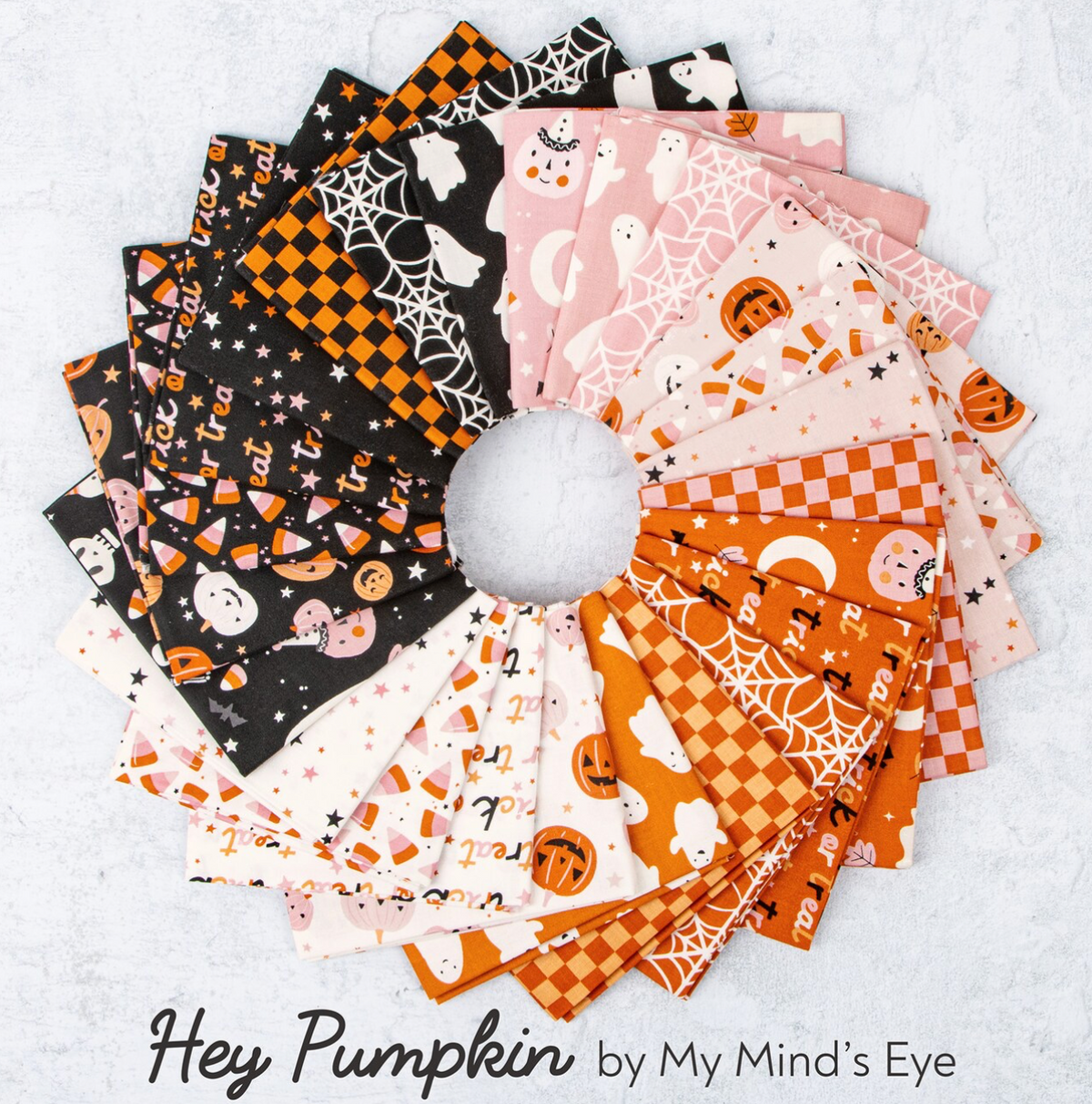 Hey Pumpkin 2.5" Jelly Roll by My Mind's Eye for Riley Blake