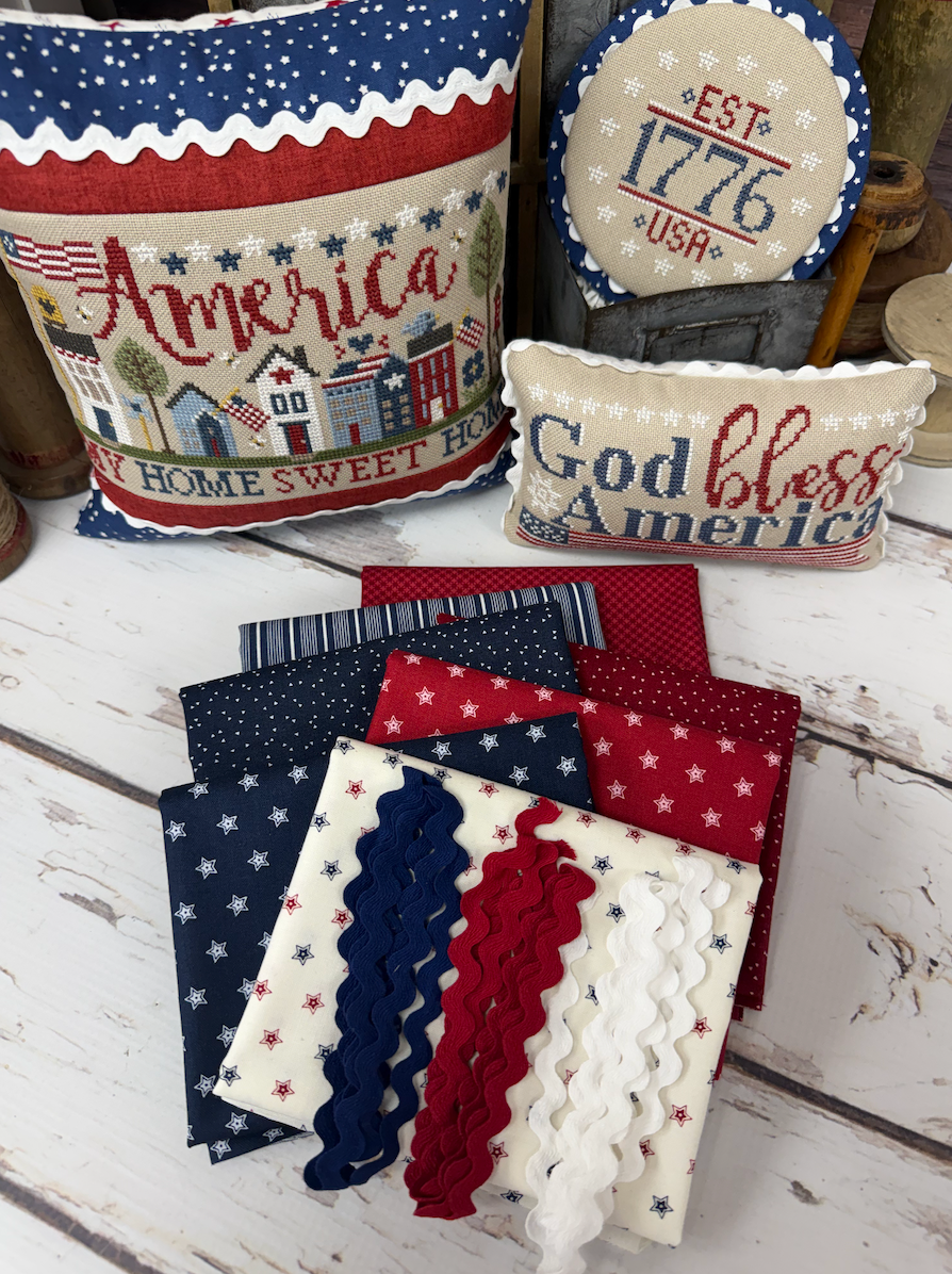 Patriotic Finishing Favorites By Primrose Cottage