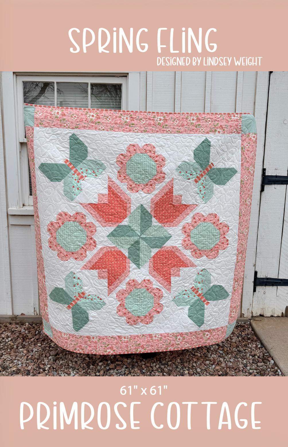 Spring Fling by Lindsey Weight of Primrose Cottage Quilts - Quilt PDF Pattern